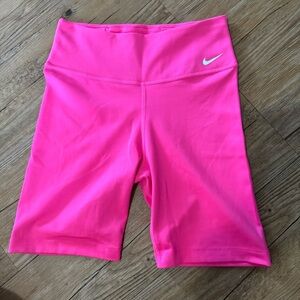 Nike dri-fit shorts hot pink